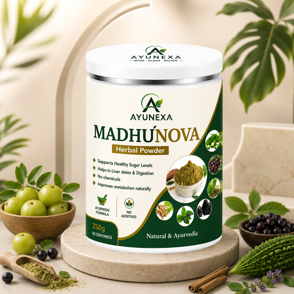 Ayunexa Madhunova Herbal Powder